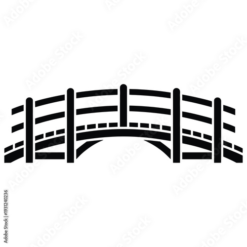 bridge vector illustration