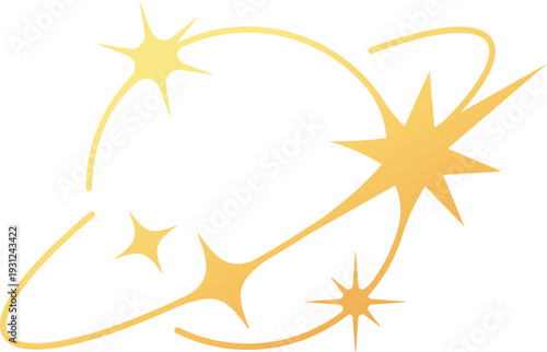Orbit Trail Sparkle Star icon