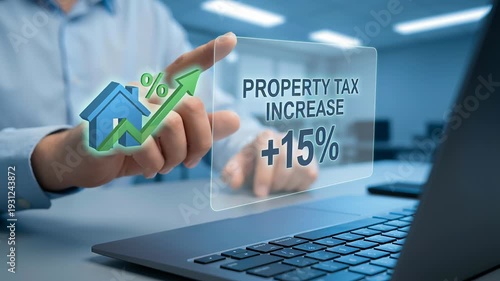Property tax increase impacts real estate transaction contract compliance business process requiring careful management