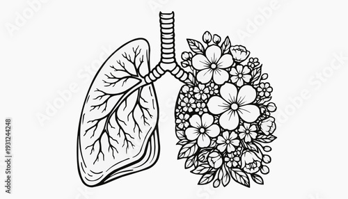 Anatomical and Floral Lungs
