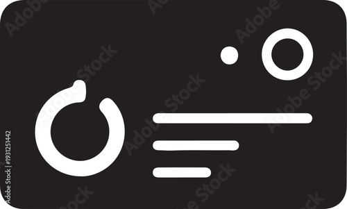 Smart wearable technology icon set, health monitoring devices, fitness tracker, smartwatch, biometric sensor symbols, black silhouette vector illustration