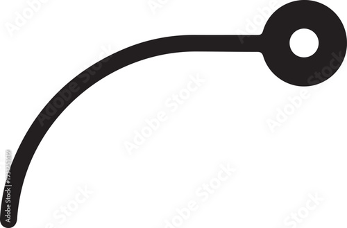 Smart wearable technology icon set, health monitoring devices, fitness tracker, smartwatch, biometric sensor symbols, black silhouette vector illustration