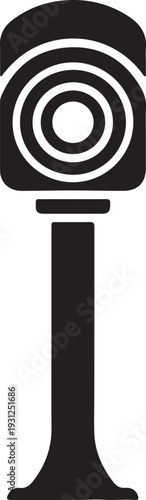 Smart wearable technology icon set, health monitoring devices, fitness tracker, smartwatch, biometric sensor symbols, black silhouette vector illustration