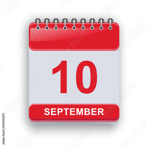 September 10 Daily Calendar Template Elegant Planner Printable Design