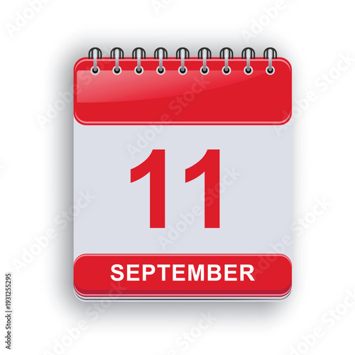 September 11 Daily Calendar Template Clean Daily Schedule Page