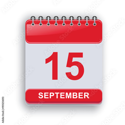 September 15 Daily Calendar Template Printable Daily Schedule Layout