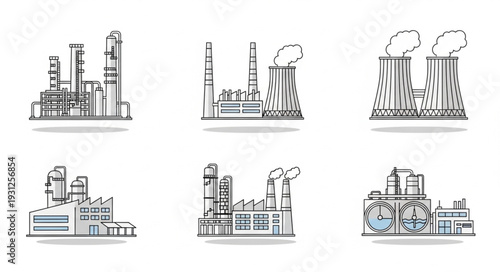 Industrial Factory Buildings and Structures.