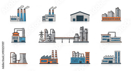 Industrial Factory Buildings and Structures.