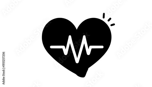 heartbeat make a heart symbol