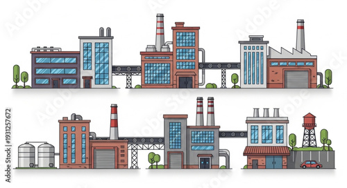 Industrial Factory Buildings and Structures.