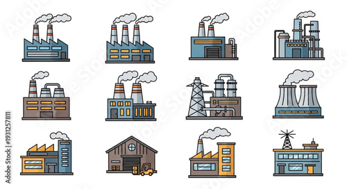 Industrial Factory Buildings and Structures.