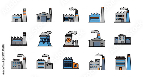 Industrial Factory Buildings and Structures.