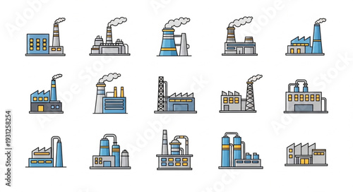 Industrial Factory Buildings and Structures.