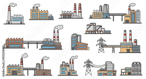 Industrial Factory Buildings and Structures.