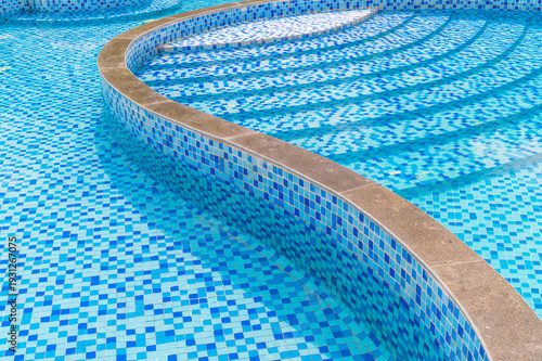 Wallpaper Mural part of swimming pool with blue water Torontodigital.ca