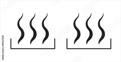 Heat icon. web vector design