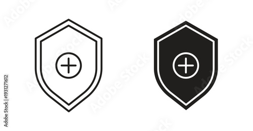 Immune guard icon. web vector design