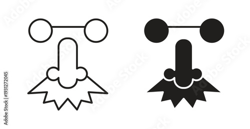 Joke day icon. web vector design