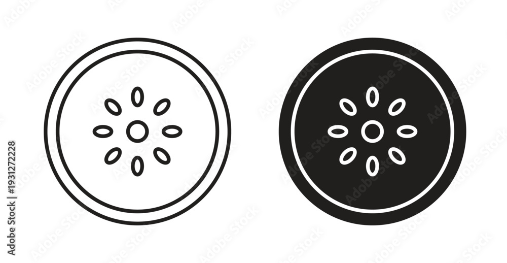 Obraz premium Kiwi icon. web vector design