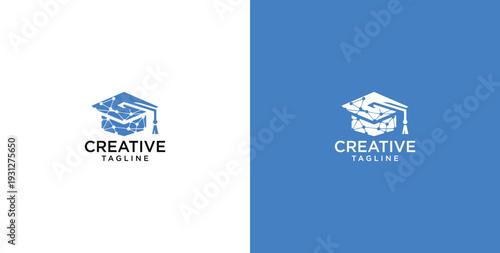 online education business logo template