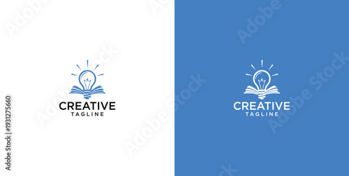 online education business logo template
