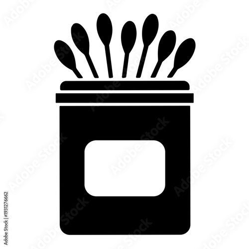 vector illustration cotton swab 