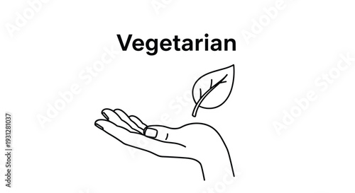 Plant based diet and vegetarian lifestyle concept showing a connection with nature and healthy organic food choices for wellness.