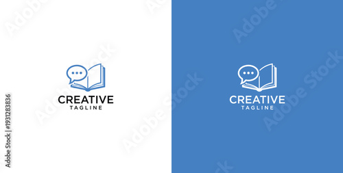 online education business logo template