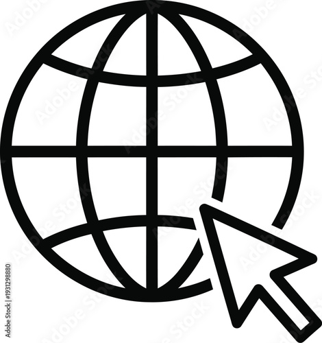 24/7 service icon vector illustration, flat design symbol