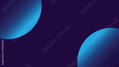 Modern blue and black abstract vector background
