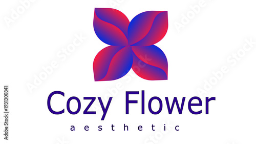 flower logo design, minimalist  flower logo