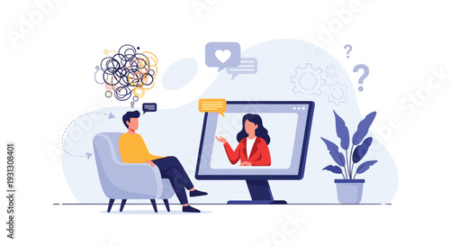 Students at a driving school learn about traffic laws and road signs through an interactive computer-based education program.