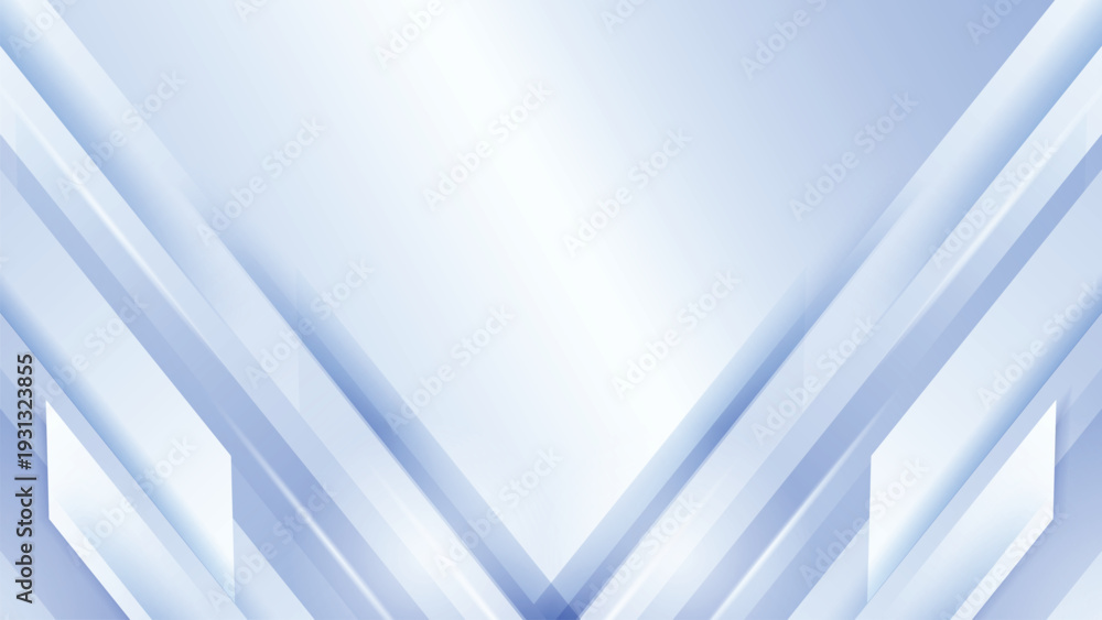 Obraz premium Minimal blue abstract background featuring layered rectangle shapes and soft gradient lighting.