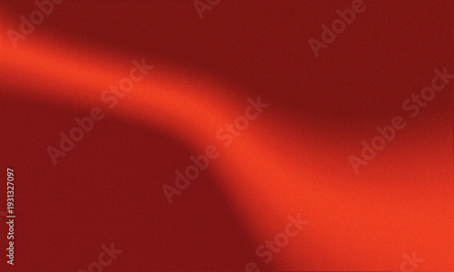 Fotografie Abstract background featuring a dramatic diagonal swath of bright orange light across a deep textured red surface