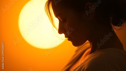 maternal. An abstract image representing motherhood with a soft, circular glow and warm tones. wellbeing guides, coaching materials, designed for coaching and self-improvement content.