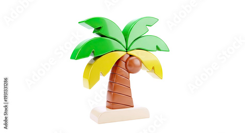 Stylized Palm Tree Toy