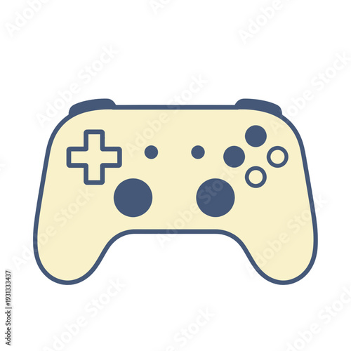 Game Controller UI Icon for App Interface