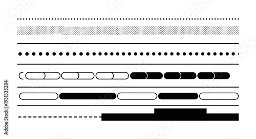 abstract data visualization illustrating progress and segmented digital information for technology and user interface design concepts