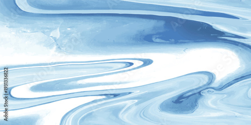 An abstract blue water background capturing the serene reflection of a sunny sky over the ocean waves