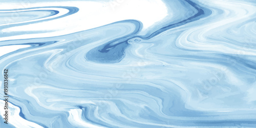 An abstract blue background featuring fresh water ripples and a clean liquid texture for a serene wallpaper