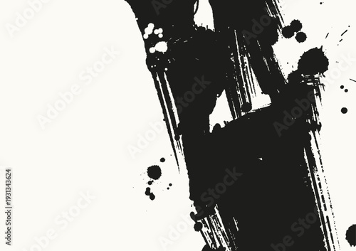 Abstract trendy artistic banner template . Design for cover, invitation, banner, placard, brochure, poster, card, flyer and other Vector illustration