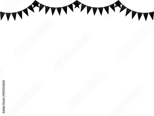 ガーランド三角、曲線、m19黒F3