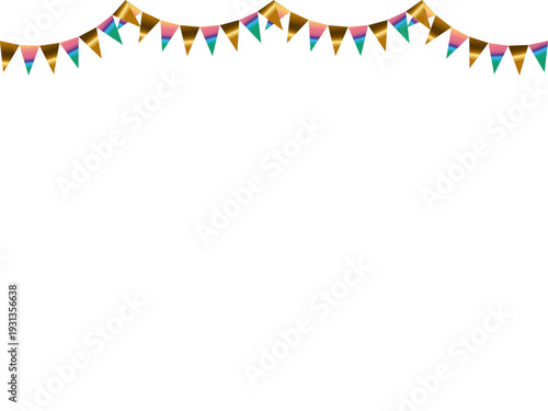 ガーランド三角、曲線、金21虹濃F3