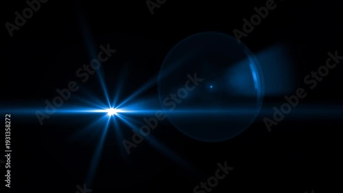 Wallpaper Mural Optical Lens flare effect and shine ray Torontodigital.ca