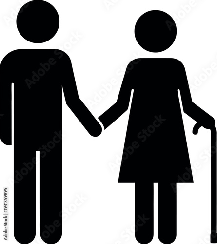 Easter sunday eggs in a basket illustration