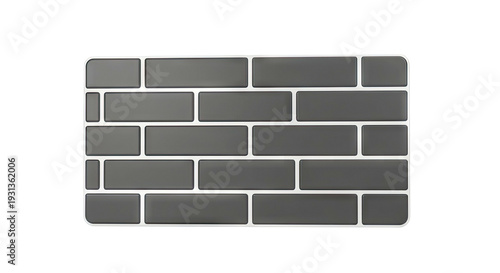 Dark Gray Subway Tile Pattern