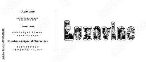 Luxavine is an Premium handwritten script with flowing connections and artistic character. Designed for logos, invitations, fashion branding, and creative typography layouts needing elegant and contem