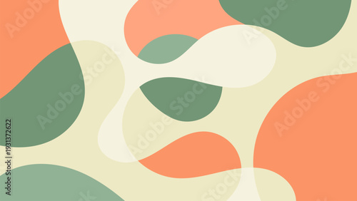 Neutral organic shapes blend smoothly to create a calming modern abstract background. Ideal for wellness branding, lifestyle visuals, presentations, packaging, and clean contemporary design projects.