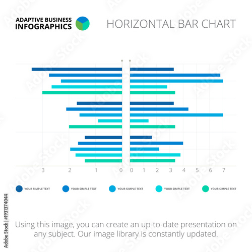 Horizontal bar chart template