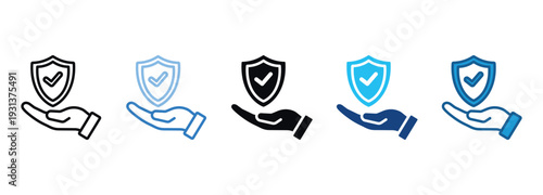 Safety Icon Set Multiple Style Of